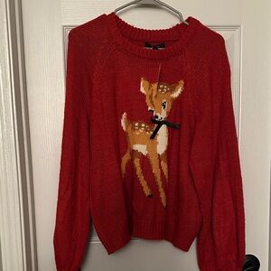 Forever 21 Red Deer Sweater last season sold out.